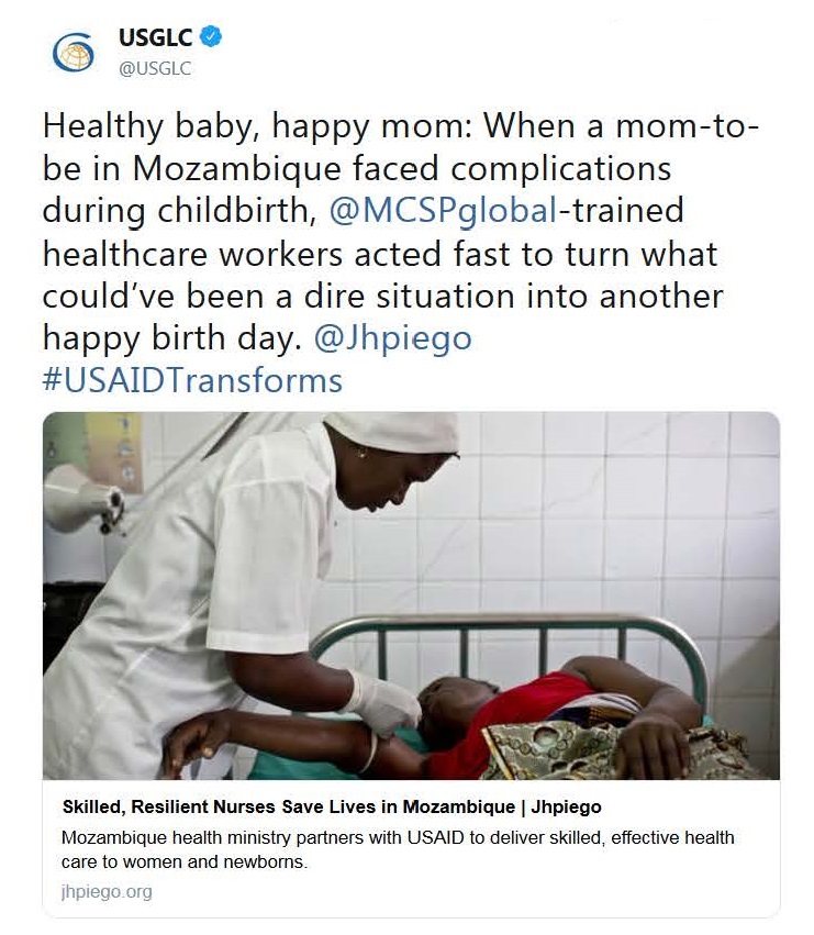 USGLC Tweet